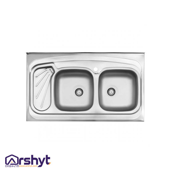 سینک استیل البرز مدل 200 روکار