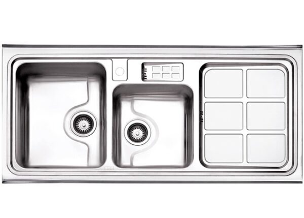 سینک استیل البرز مدل 815 روکار