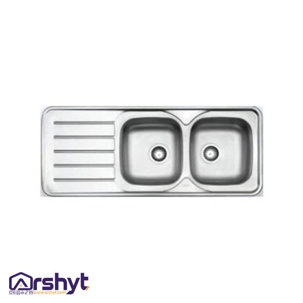 سینک استیل البرز مدل 221 توکار