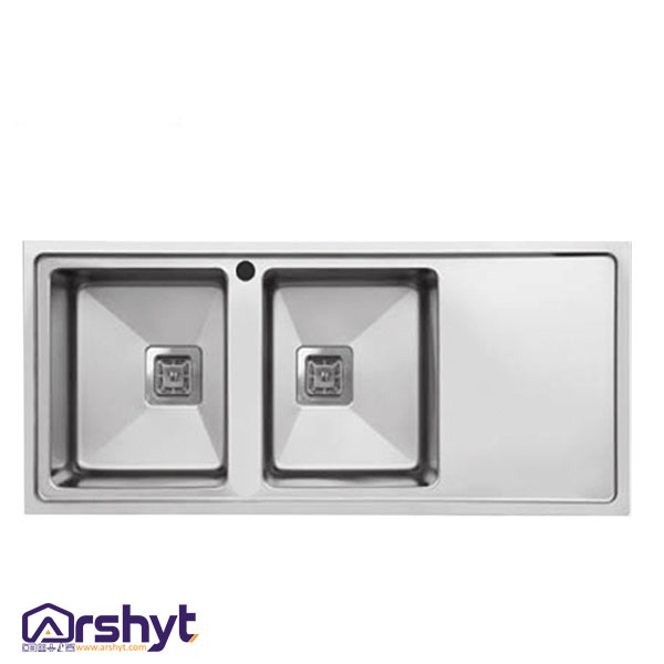 سینک استیل البرز مدل 952 توکار