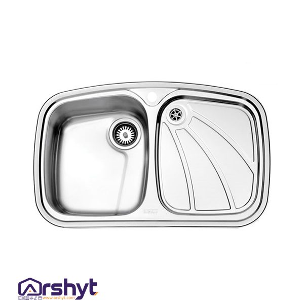 سینک استیل البرز مدل 618 توکار