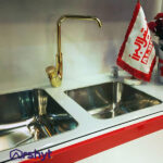 سینک شیشه ایی سفید