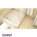 زیر دوشی حمام مدل مرجان 70*70