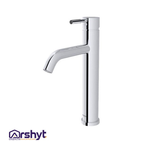 شیر روشویی پایه بلند شودر مدل مارینو کروم شیر روشویی پایه بلند شودر مدل مارینو کروم