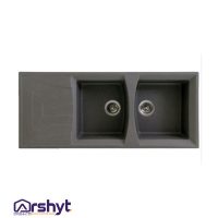 سینک گرانیتی بیمکث مدل 003 خاکستری