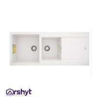 سینک گرانیتی بیمکث مدل 004 سفید