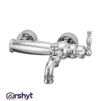 شیر حمام قهرمان مدل آنتیک کروم