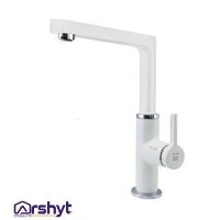 شیر آشپزخانه علم دار kwc مدل آوا سفید