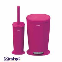 برس توالت و سطل زباله پدالی ورونا