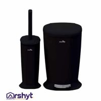 برس توالت و سطل زباله پدالی ورونا