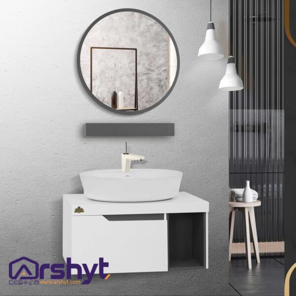 ست آینه و باکس روشویی پاریس