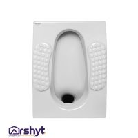 توالت ایرانی مروارید مدل کلاسیک تخت