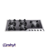 اجاق گاز استیل شیشه درسا مدل بیدار