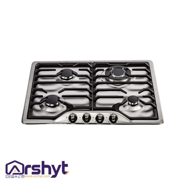 اجاق‌گاز استیل درسا مدل آنیل چهار شعله