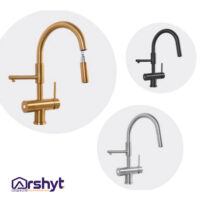 شیر آشپزخانه دو منظوره شوان مدل ولگا