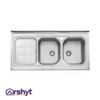 سینک استیل البرز مدل 301 روکار