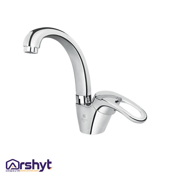 شیر روشویی متحرک ایران نوید مدل شمشاد